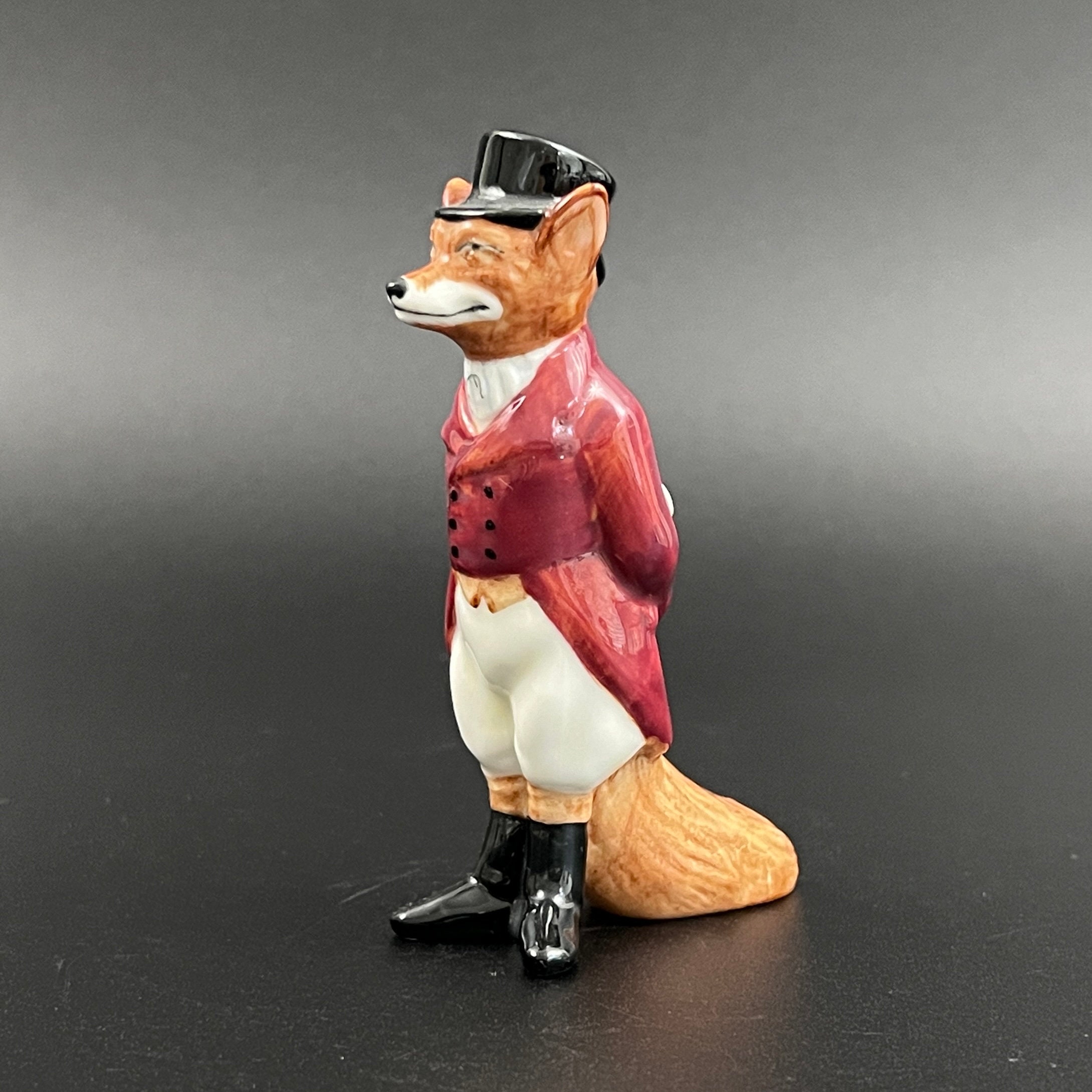 Vintage Royal Doulton Huntsman Fox Figurine, Retired Collectible, Hand