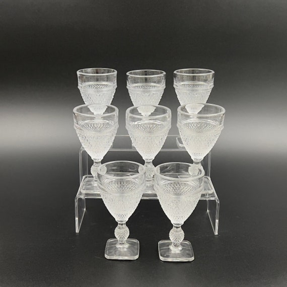 Vintage Art Deco Wine Glasses Set: Cambridge Mt. Vernon, 1930s Hollywood  Regency - Etsy