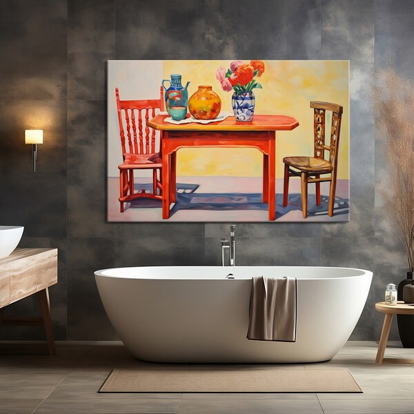 Wall Art Dining Room Etsy