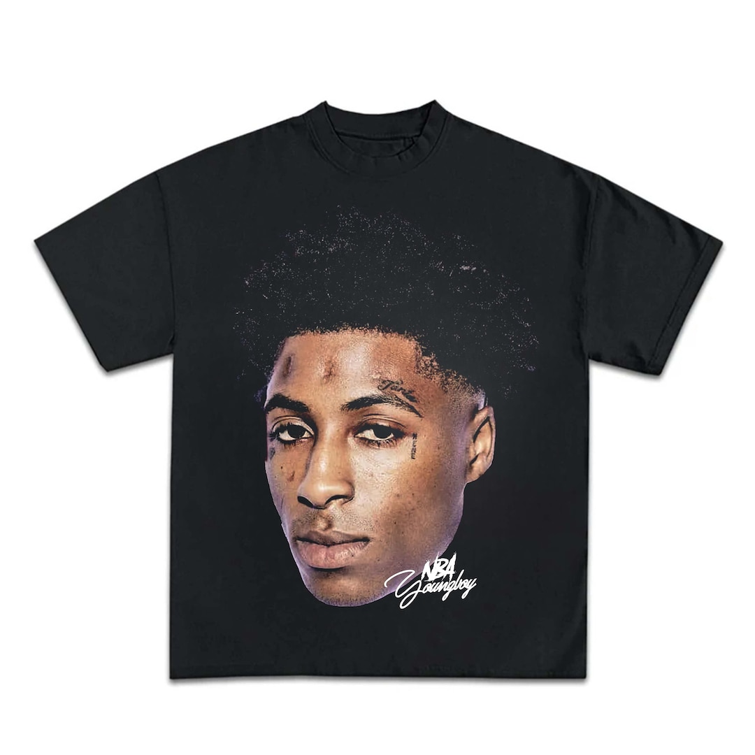 NBA YOUNGBOY TSHIRT Rare Album Merch Concert Tour Tee Rap Hip Hop