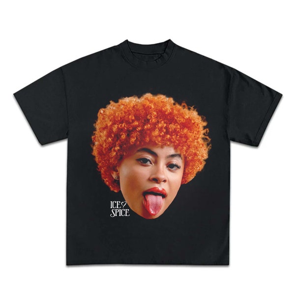 Ice Spice T Shirt Rap Tee Concert Merch Rare Munch Vintage Style