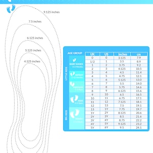 Shoe Size Chart 