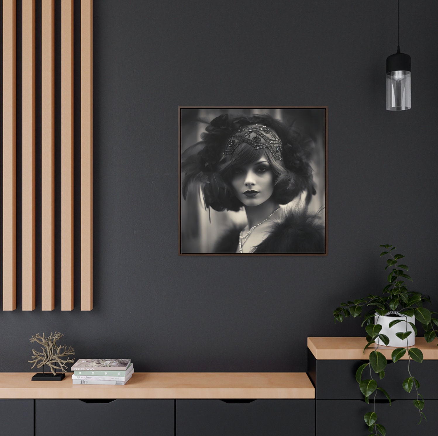 Black and White 1920s Flapper Photo Digital Print/1920's Photo/vintage ...