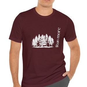 Runners Fun Casual T Shirt with Forest