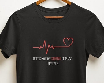 Strava Pulse Running or Cycling Enthusiast T Shirt