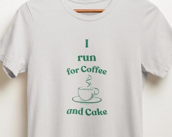 Coffee and Cake Fun Runners T Shirt