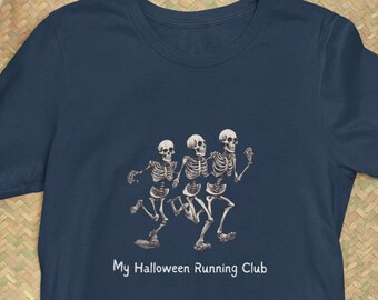 Skeleton Running Club T Shirt