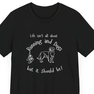 犬とランニングのお気に入りのカジュアルTシャツ 画像 8