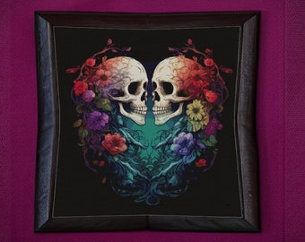 Haunted House Cross Stitch Pattern | Gothic Design | Halloween Decor ...