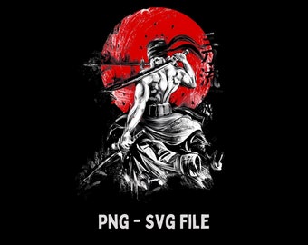 Plik Svg do druku na koszulkę Samurai Plik Svg do koszulki Plik do druku Samurai Plik Png do projektu koszulki Svg Png