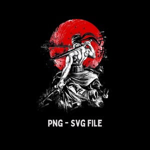 Svg File For Print For T Shirt Samurai Svg File For T-Shirt File For Print Samurai Png File For Shirt Design Svg Png