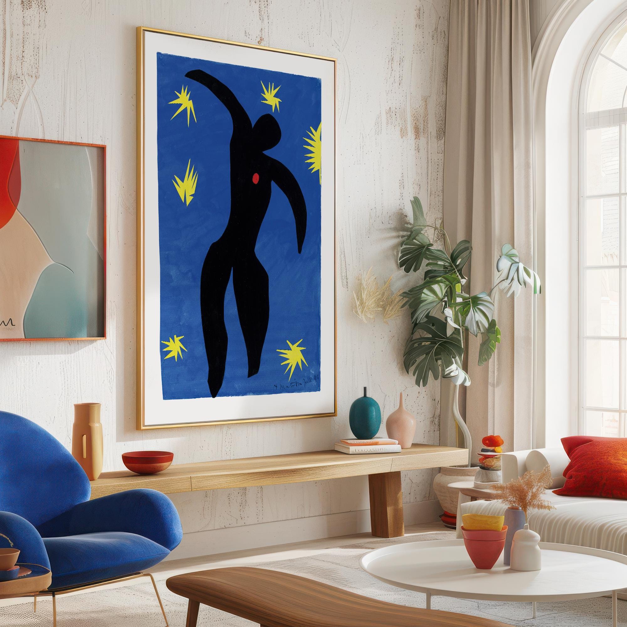 Matisse Icarus Jazz Poster | Digital Download | 1947 Abstract