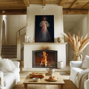 Divine Mercy Jesus Vilnius – Digital Download File 300 DPI, 100x53.4 cm image 8