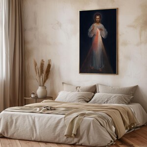 Divine Mercy Jesus Vilnius – Digital Download File 300 DPI, 100x53.4 cm image 3