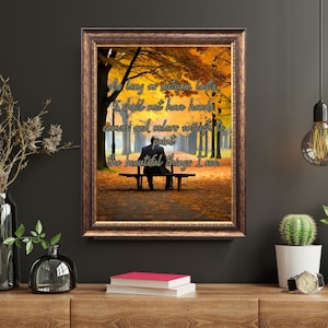 Fall Quote, Printable Art Print, Autumn Digital Download, Home Decor, Quote Wall Print, Autumn Theme, Sweater Weather Decor