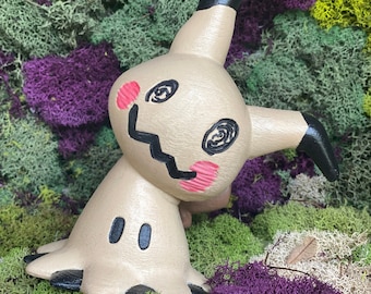 Hand Painted Mimikyu 3D Printed Figure