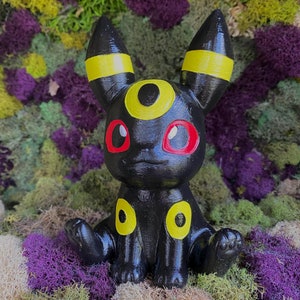 Hand Painted Umbreon 3D Printed Figure