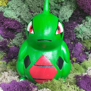 Hand Painted Larvitar 3D Printed Figure