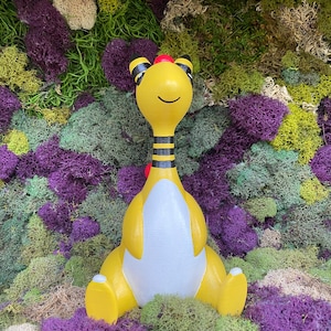 Hand Painted Ampharos 3D Printed Figure
