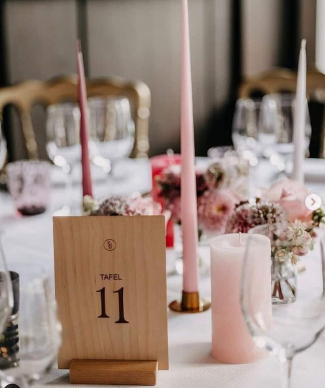 Engraved Table Topper With Wooden Foot - Etsy