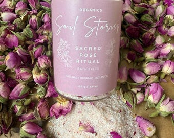 Biologisch rozenbadzout – zacht en vrouwelijk ritueel (100 ml)