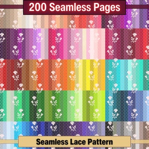 Printable 200 Seamless Floral Lace Pattern Digital Papers, White Lace Color Pages, Collage Paper Pack, Download Junk Journal, Scrapbooking