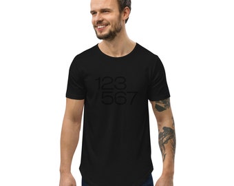 Men's Curved Hem T-Shirt