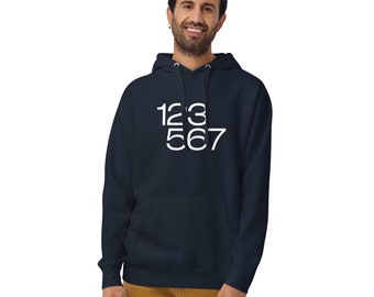 123 567 Salsa Hoodie