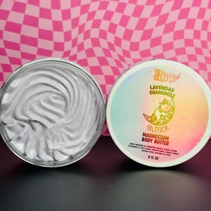 Magnesium Body Butter - HOLOGRAPHIC glitter