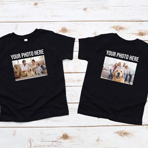 Custom Kids Shirt Front and Back Print, Custom Kids T-Shirt, Personalized Kids Shirt, Custom Shirt, Custom Kids Birthday Shirt, Custom Gift