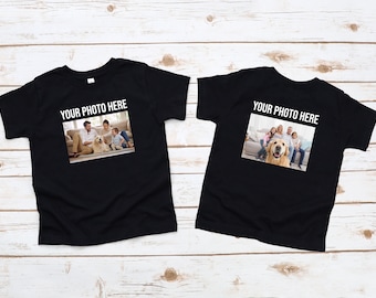 Custom Kids Shirt Front and Back Print, Custom Kids T-Shirt, Personalized Kids Shirt, Custom Shirt, Custom Kids Birthday Shirt, Custom Gift