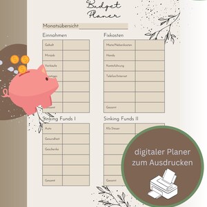 Budget Planner- digital download