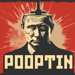 Pooptin your toilet brush Tzar Putin zdjęcie 2