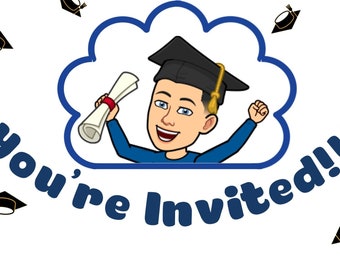 Personalized Graduation Party Invitations