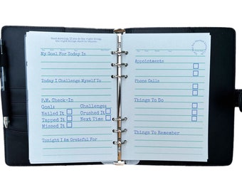 Recovery A5 Planner And Daily Goal Journal