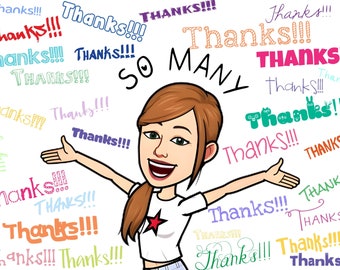 Personalized Thank You Cards