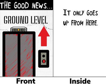 Encouragement Greeting Card For Someone That Is Going Through A Rough Patch or Is In A Drug and Alcohol Treatment Facility