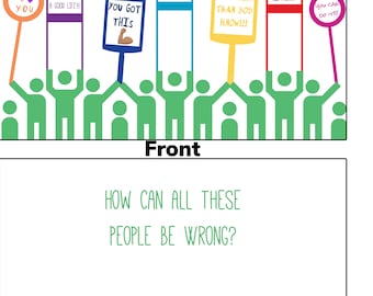 Encouragement Greeting Card For Someone That Is Going Through A Rough Patch or Is In A Drug and Alcohol Treatment Facility