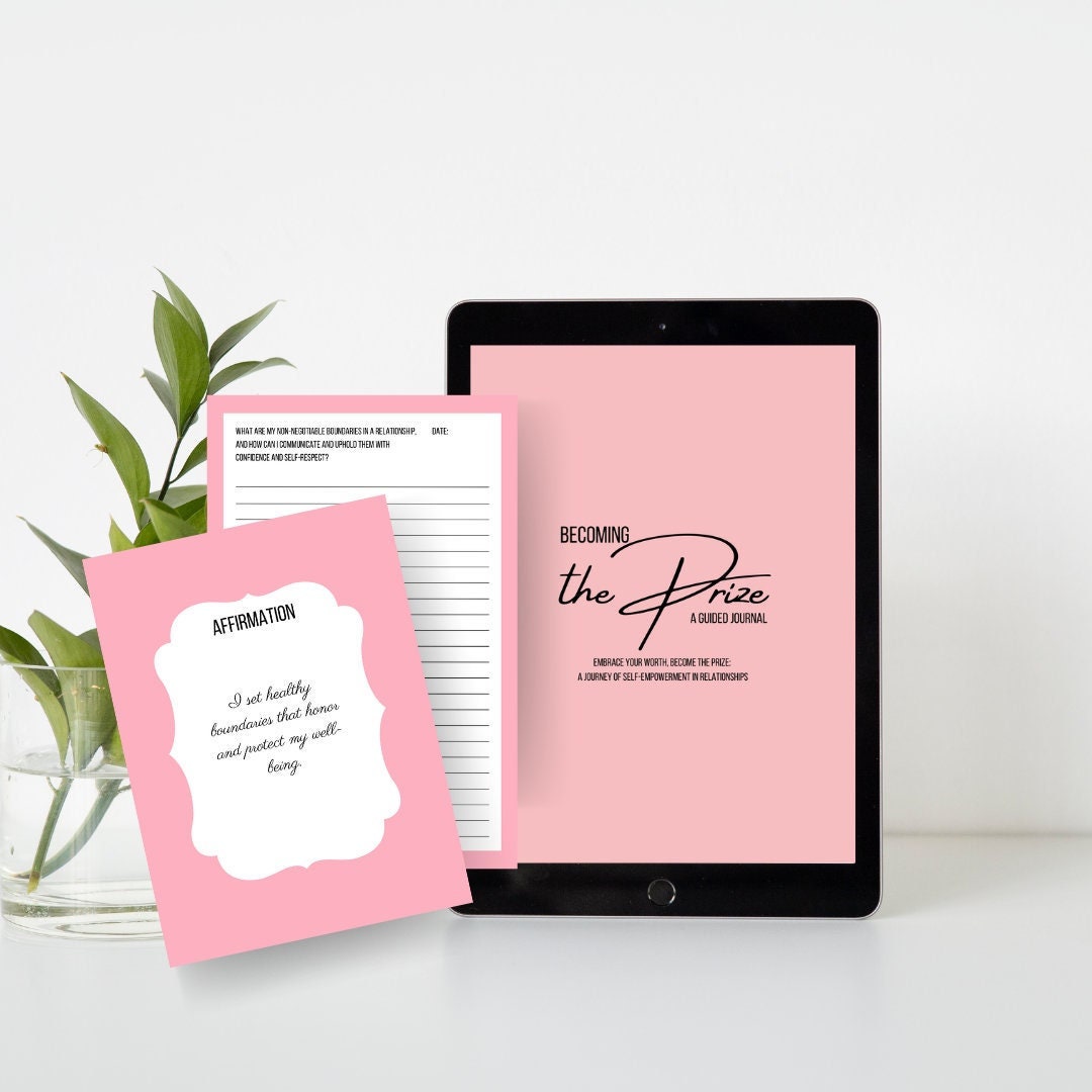 Becoming the Prize: A Guided Journal - Etsy