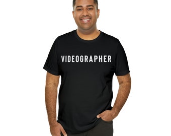 Camarógrafo / Marca Experience Networking - Camiseta de manga corta Unisex Jersey