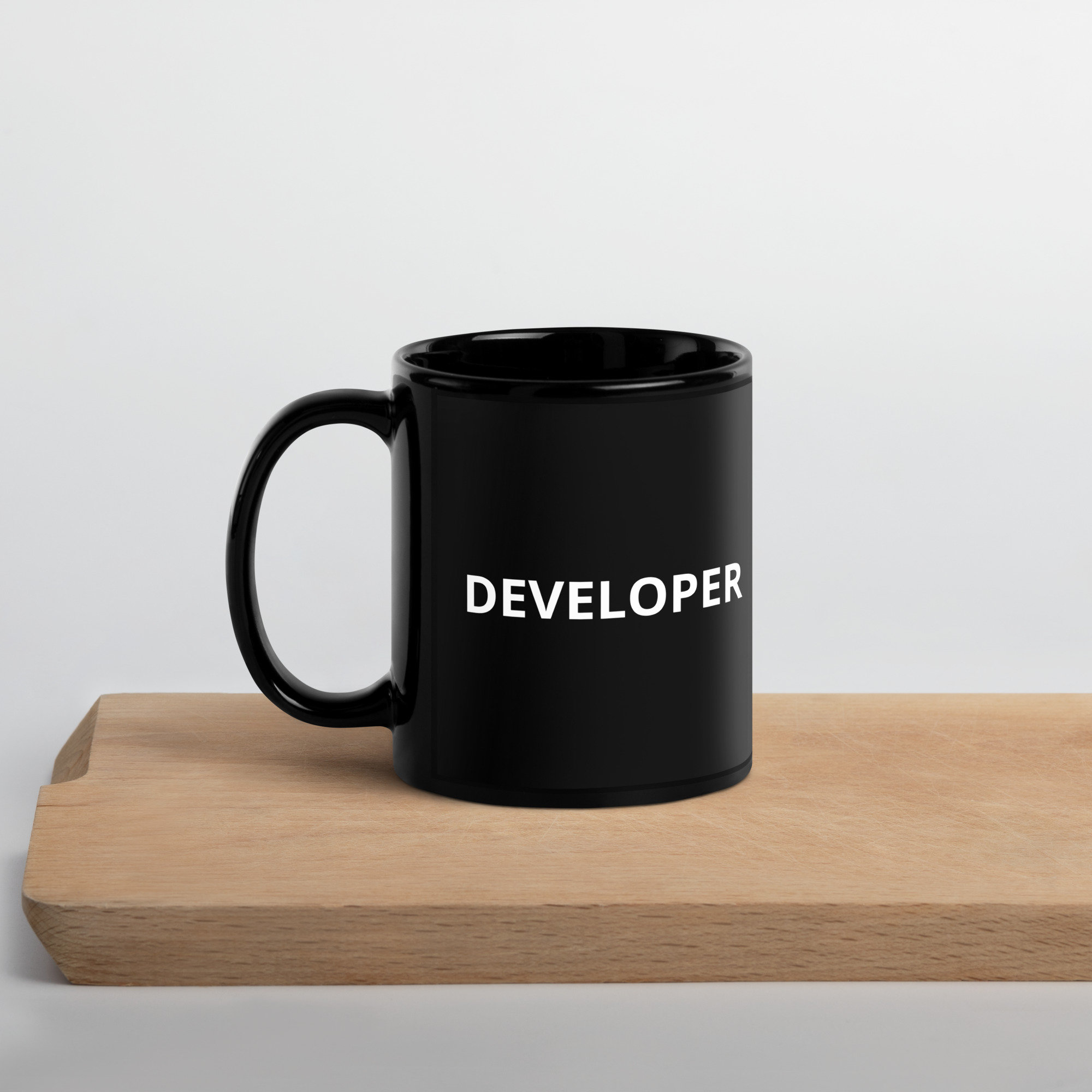 Developer Mug: Ceramic Coffee Cup, Programmer Gift