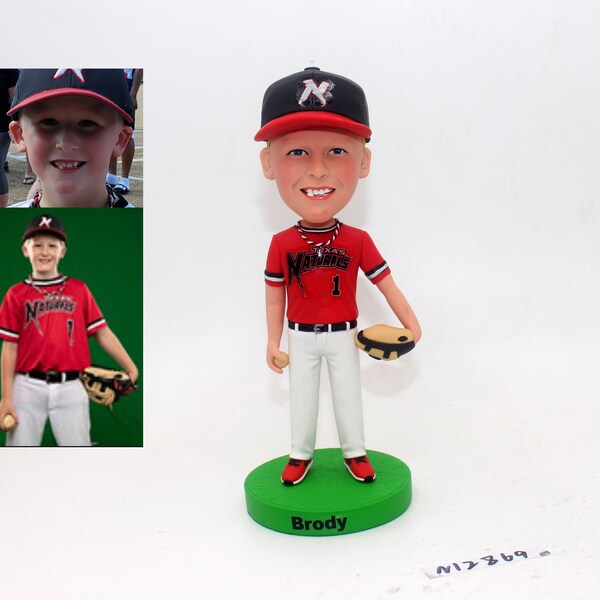 Baseball Bobblehead Etsy