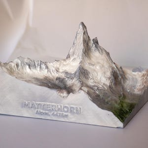 Miniature ultra-réaliste du Cervin – 18x10 cm