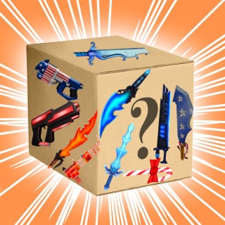 Roblox Murder Mystery 2 MM2 Orange Seer Godly Knife Fast Shipping!