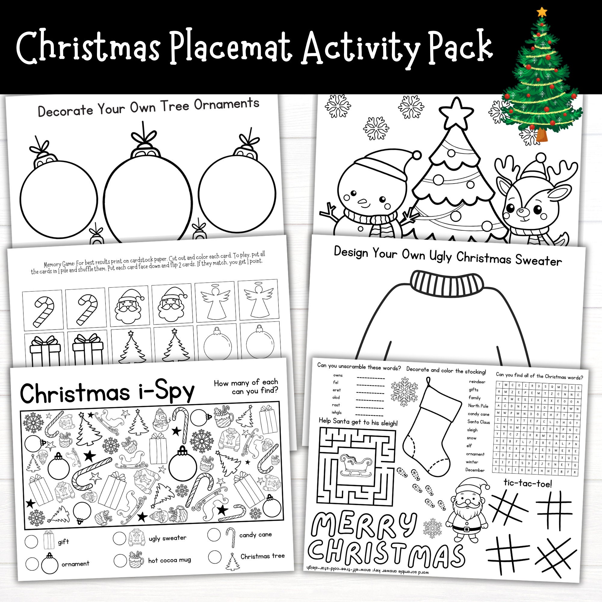 37 Easy Airplane Crafts for Kids: Perfect for All Ages 31 Christmas Activity Pack Printable for Kids, Holiday Worksheets,…