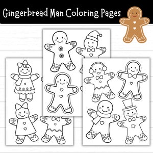 Desenhos de boneco de gengibre para colorir, desenhos de biscoito de boneco de gengibre para colorir, atividades de boneco de gengibre, desenhos de Natal para colorir, arte de boneco de gengibre