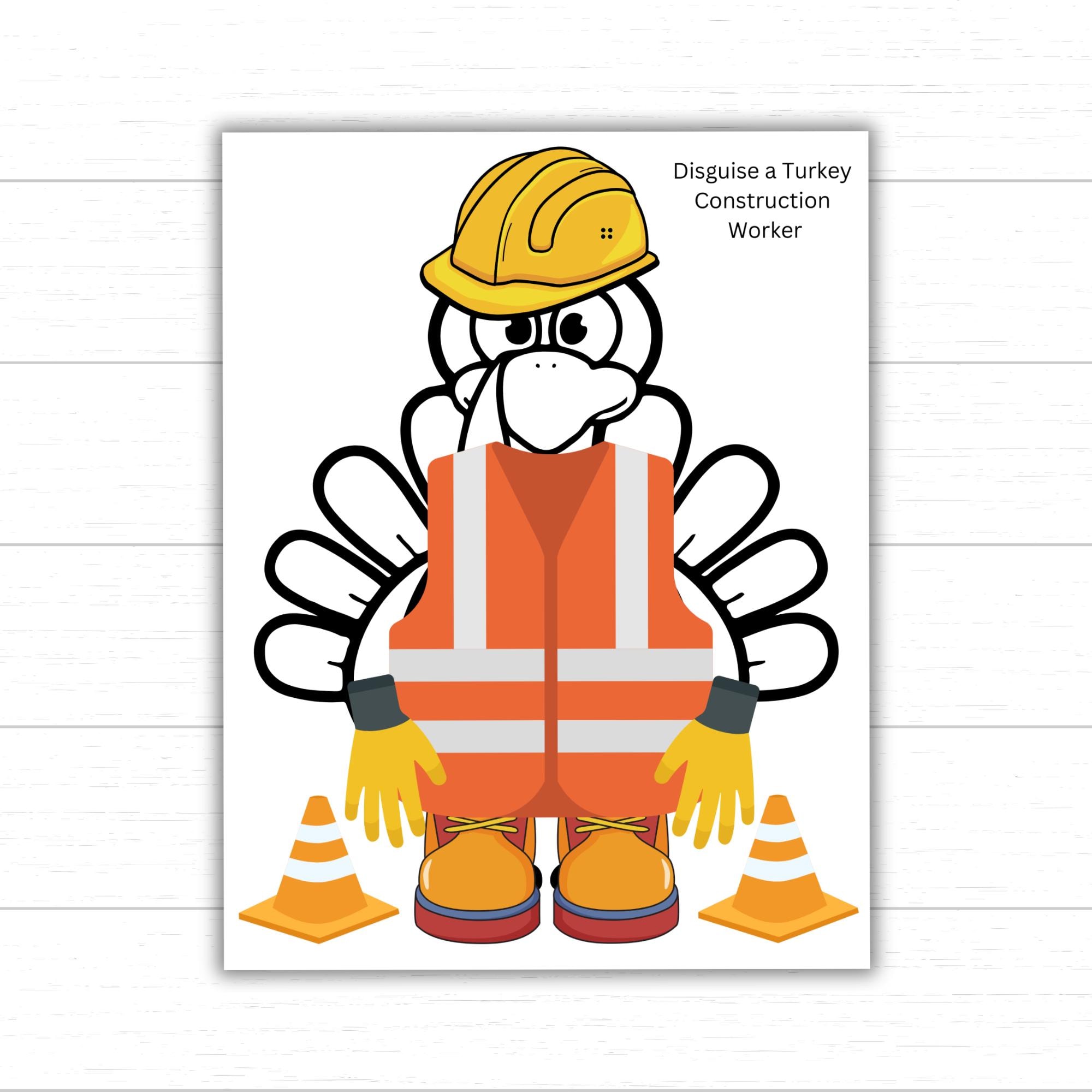 een turkije bouwvakker vermommen, turkije vermommingsproject