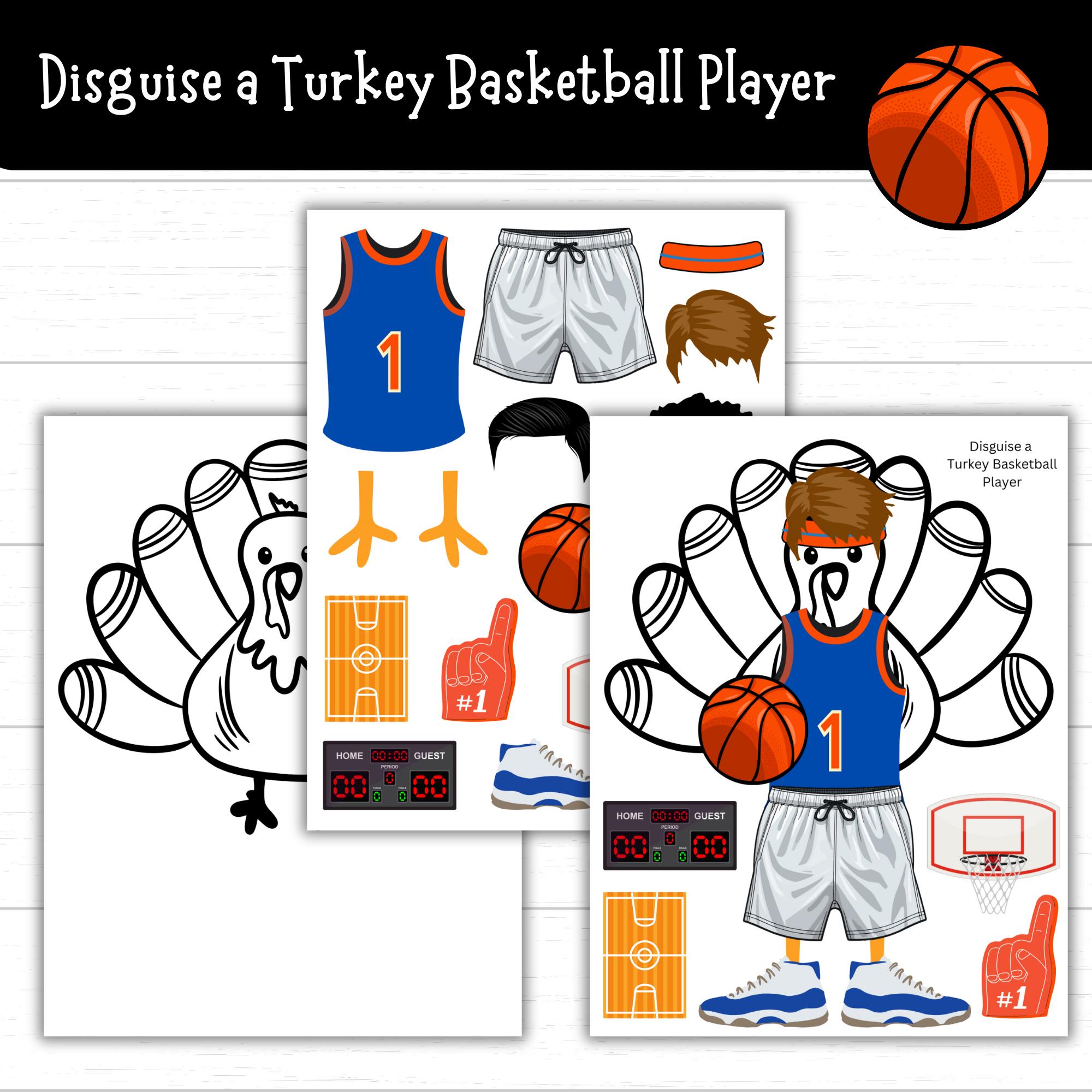 disguise a turkey basketball player, basketball player turkey