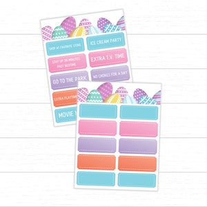 Easter Egg Filler Coupons, Non Candy Easter Egg Fillers, Easter Egg Filler Ideas, Printable Easter Coupons, Easter Egg Hunt image 5