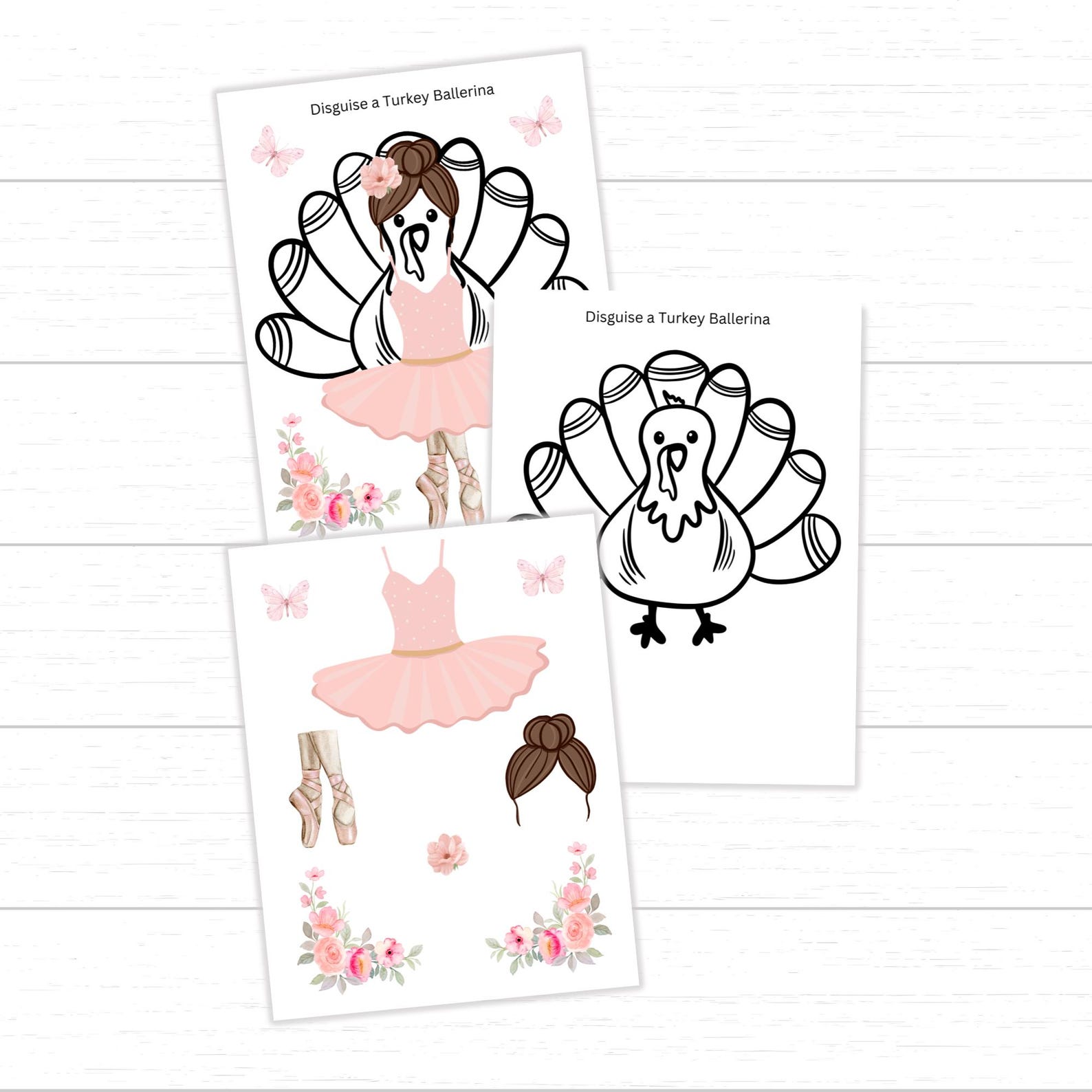 Disguise a Turkey Ballerina, Ballerina Turkey, Disguise a Turkey ...